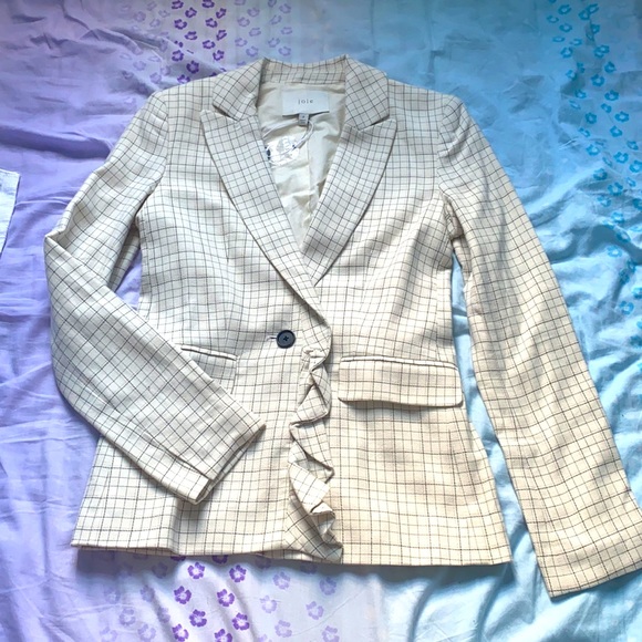 Free with 250 purchase- Joie Villette blazer Jacket 100% Cotton - Picture 8 of 11